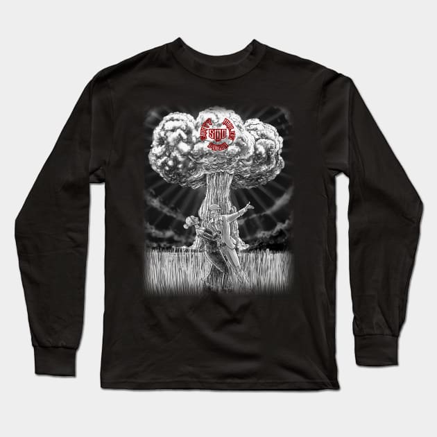 The Fear Is Real Long Sleeve T-Shirt by Sixty Miles Down Merch Table